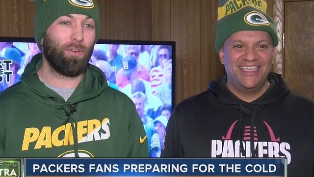 Packers fans prepare for bitterly cold playoff game