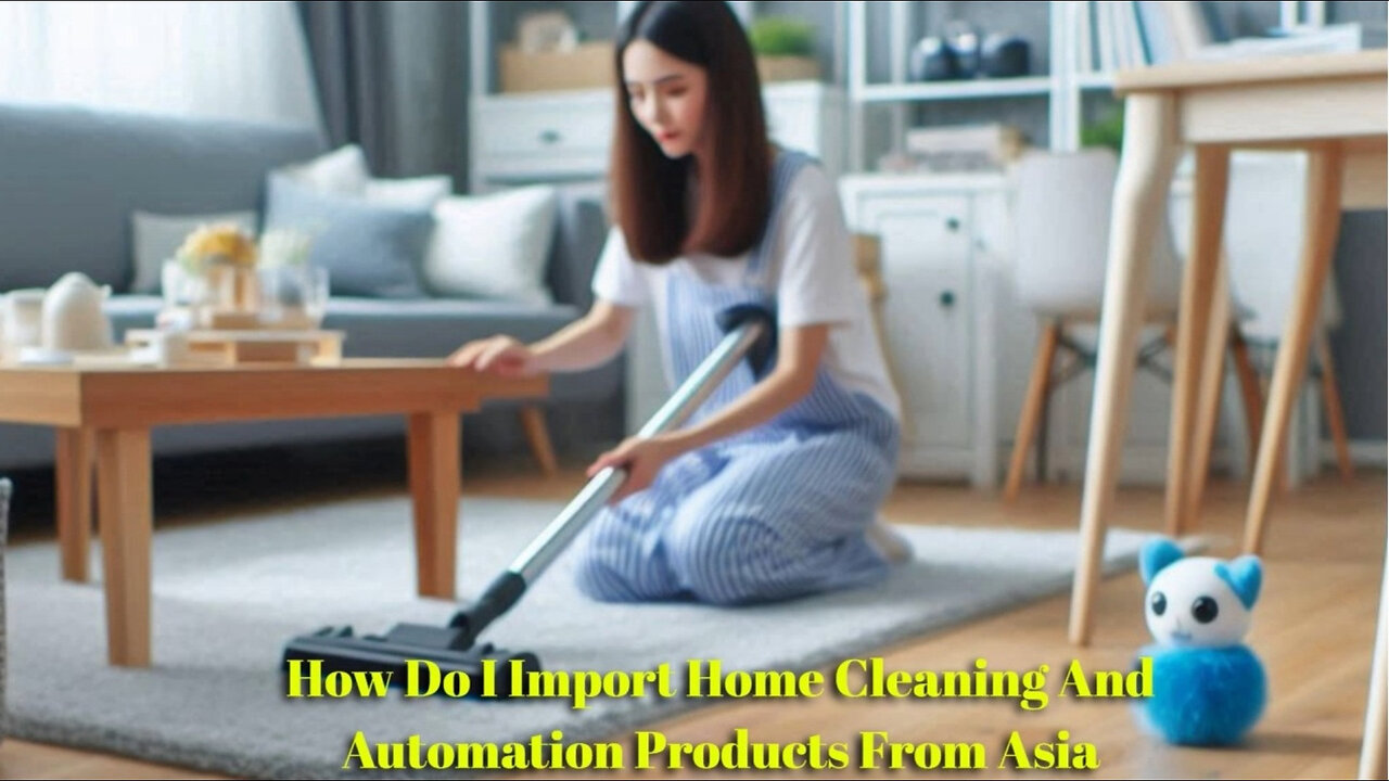 Mastering the Import Process: Home Cleaning and Automation Products from Asia