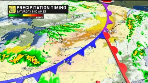 Much-needed rain as cold front triggers thunderstorms across southern Ontario