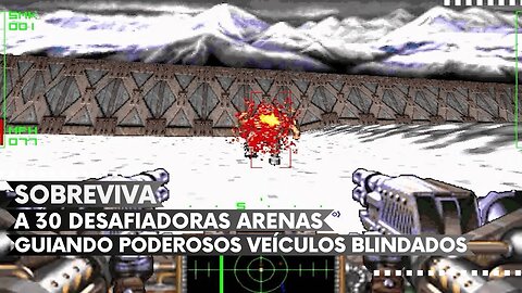 Necrodome - Sobreviva a 30 Desafiadoras Arenas Mortais Guiando Poderosos Veículos Blindados