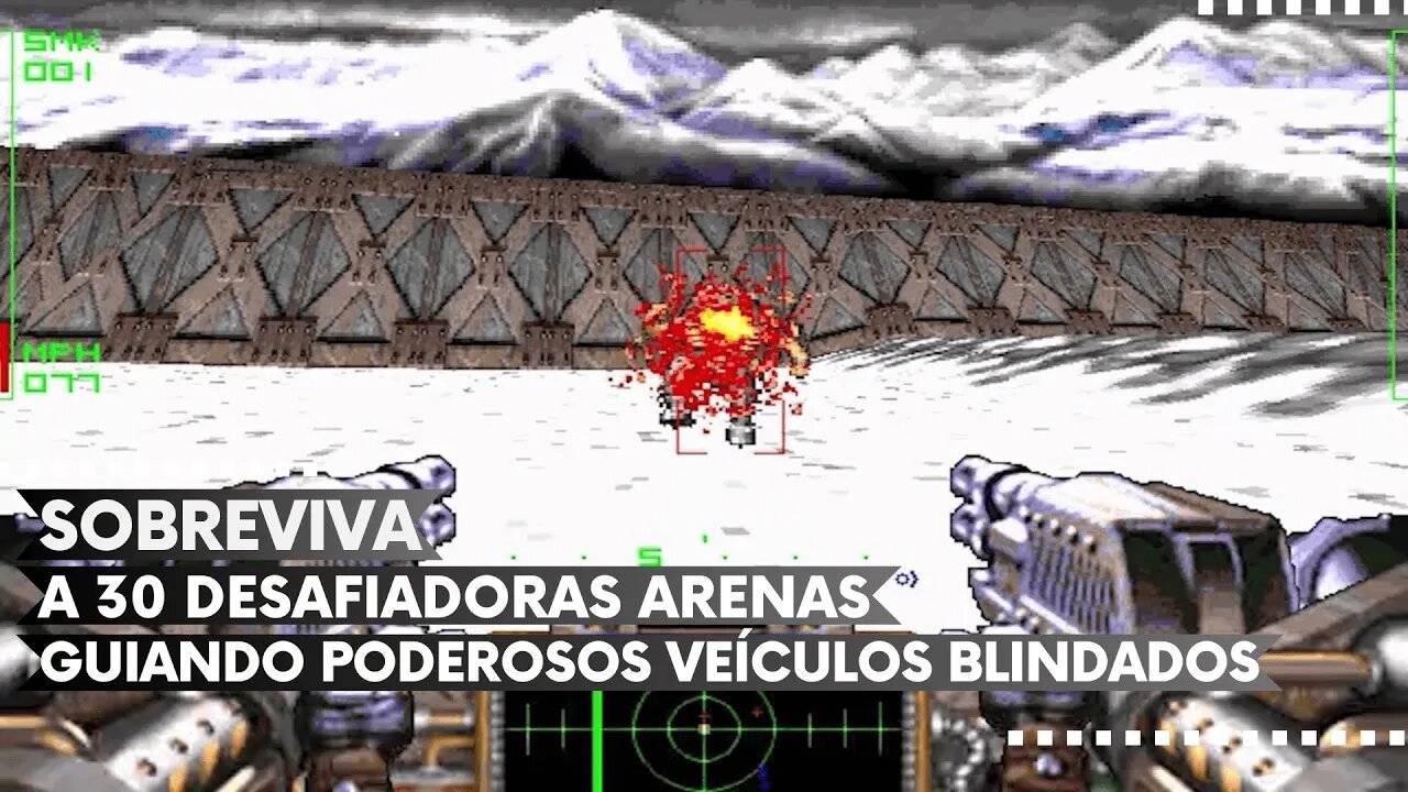 Necrodome - Sobreviva a 30 Desafiadoras Arenas Mortais Guiando Poderosos Veículos Blindados
