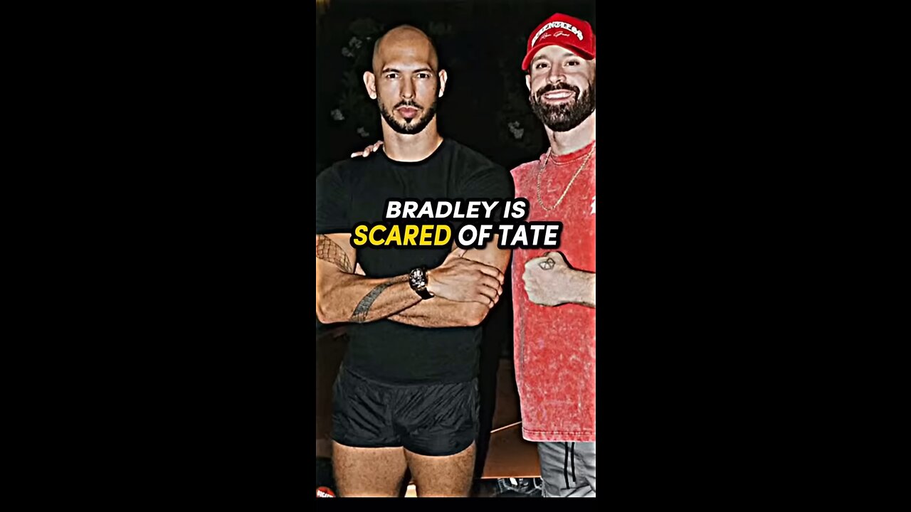 Bradley tries to confront Andrew Tate!