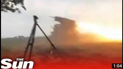 Ukraine marines send fiery missile greeting to Russian invaders