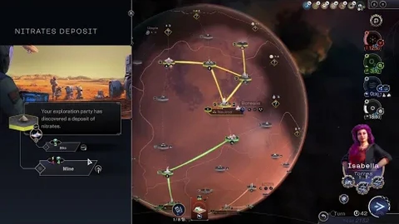 Terraformers; custom unlock-farming test; part 2, turns 31 to 53. Seeing about getting more options.