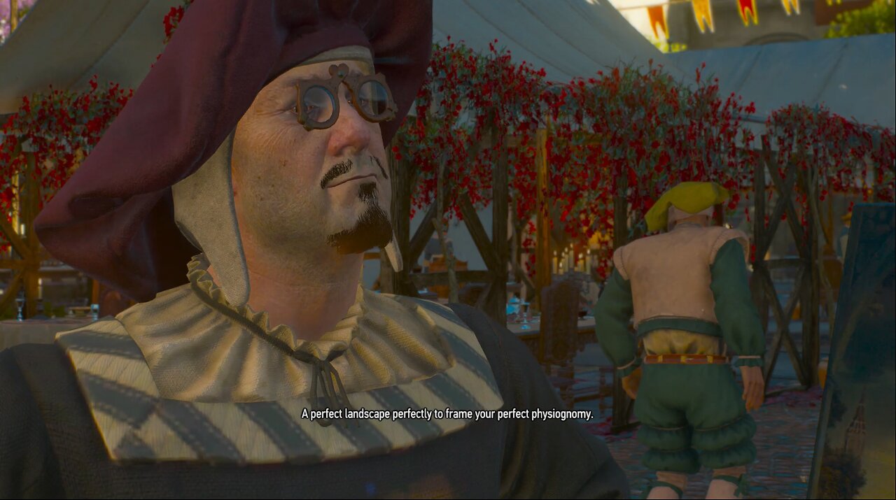 The Witcher 3 a portrait of a witcher as an old man p1