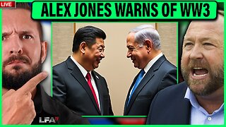 ALEX JONES WARNS OF WORLD WAR 3 | ISRAEL IS GOING TO GET US ALL KILLED | MATTA OF FACT 10.21.24 2pm EST