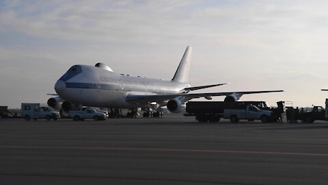 E4-B temporary operations at Lincoln Airport