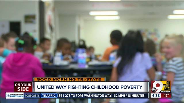 United Way announces ambitious goals to end child poverty in Cincinnati