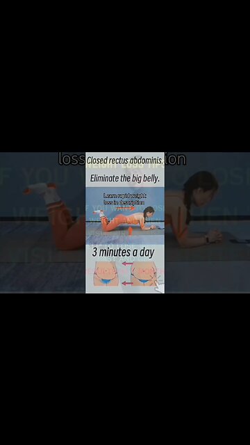 How To Get Abs With A Big Belly | Eliminate The Big Belly With 3 Minute A Day #shorts
