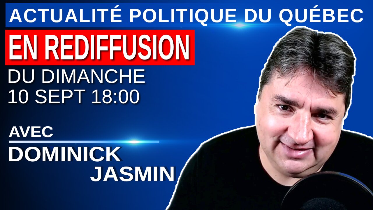 10 octobre 2021 - Actualité Politique Du Québec en Rediffusion