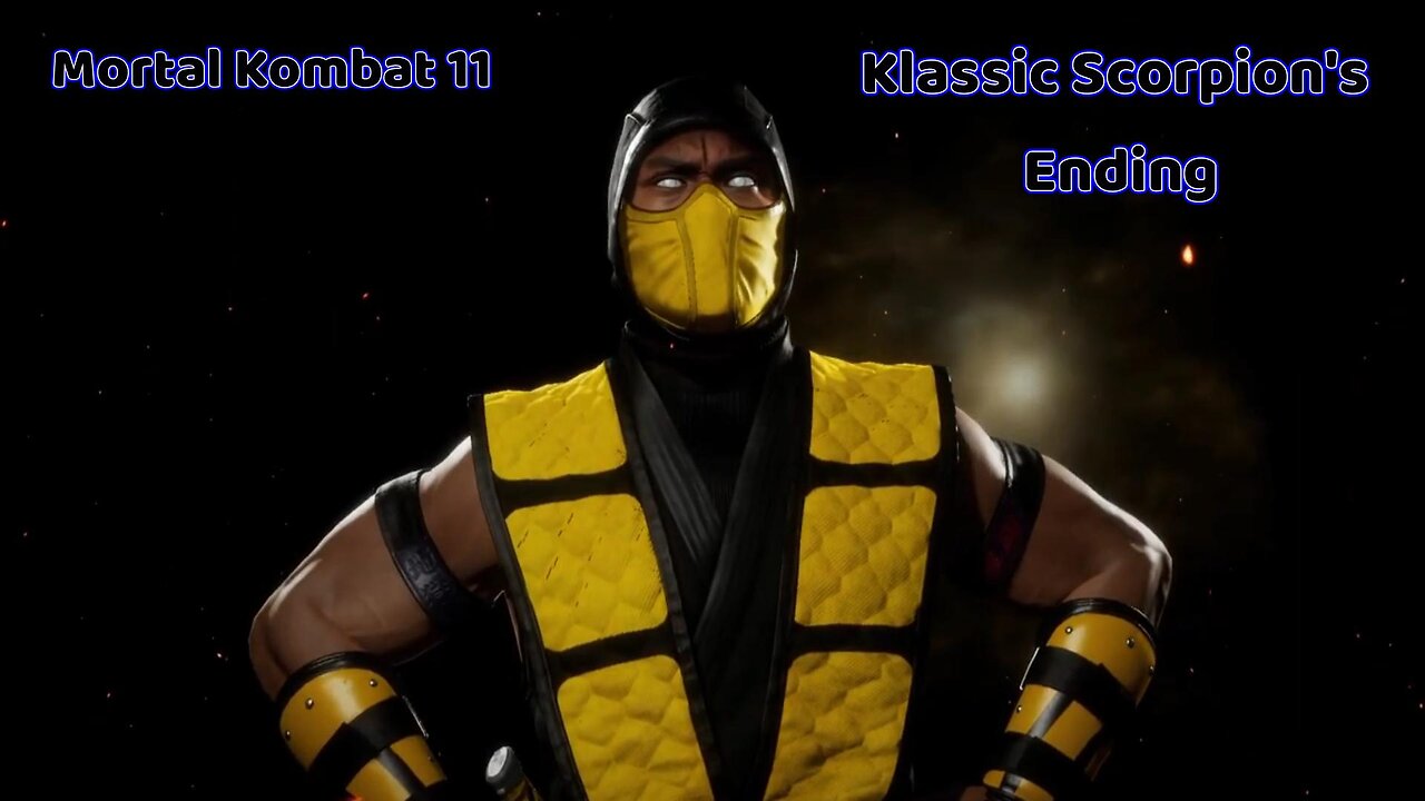MK 11 - Klassic Scorpion's Ending