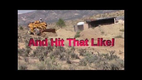 Bull Dozing A Ditch On The Tank Trail ASMR