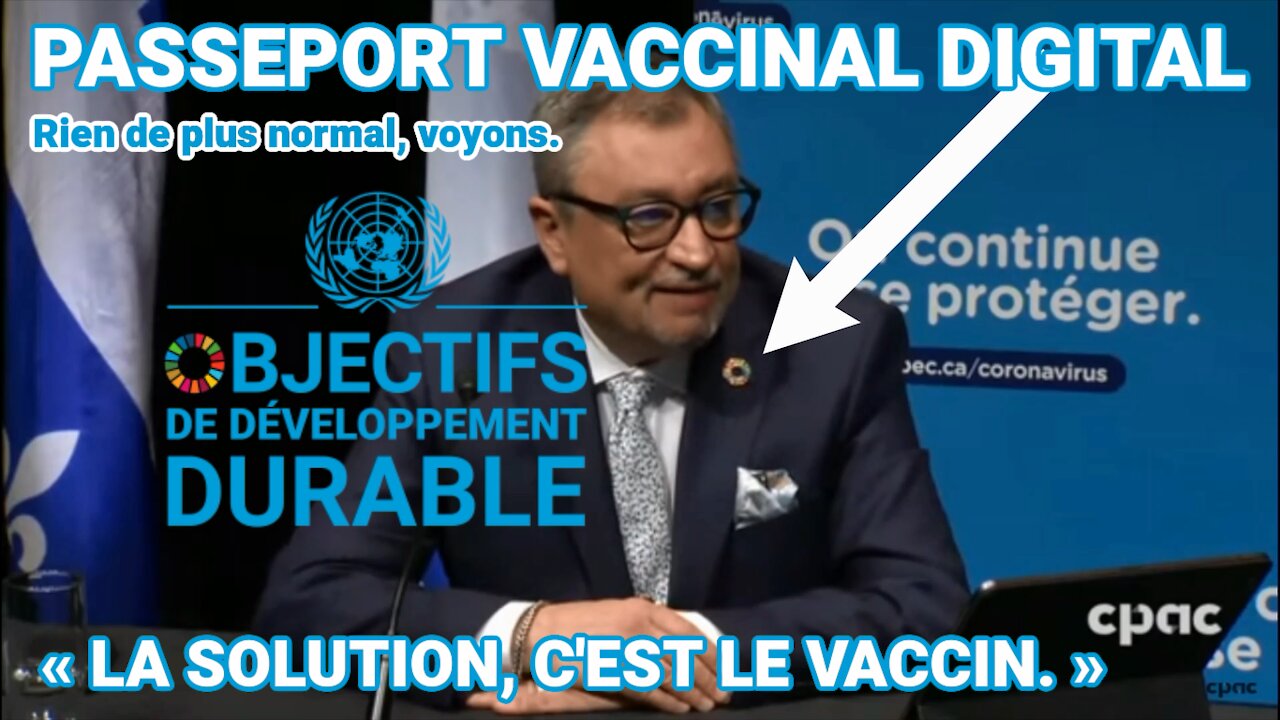 Arruda et Dubé font la promo du passeport vaccinal digital