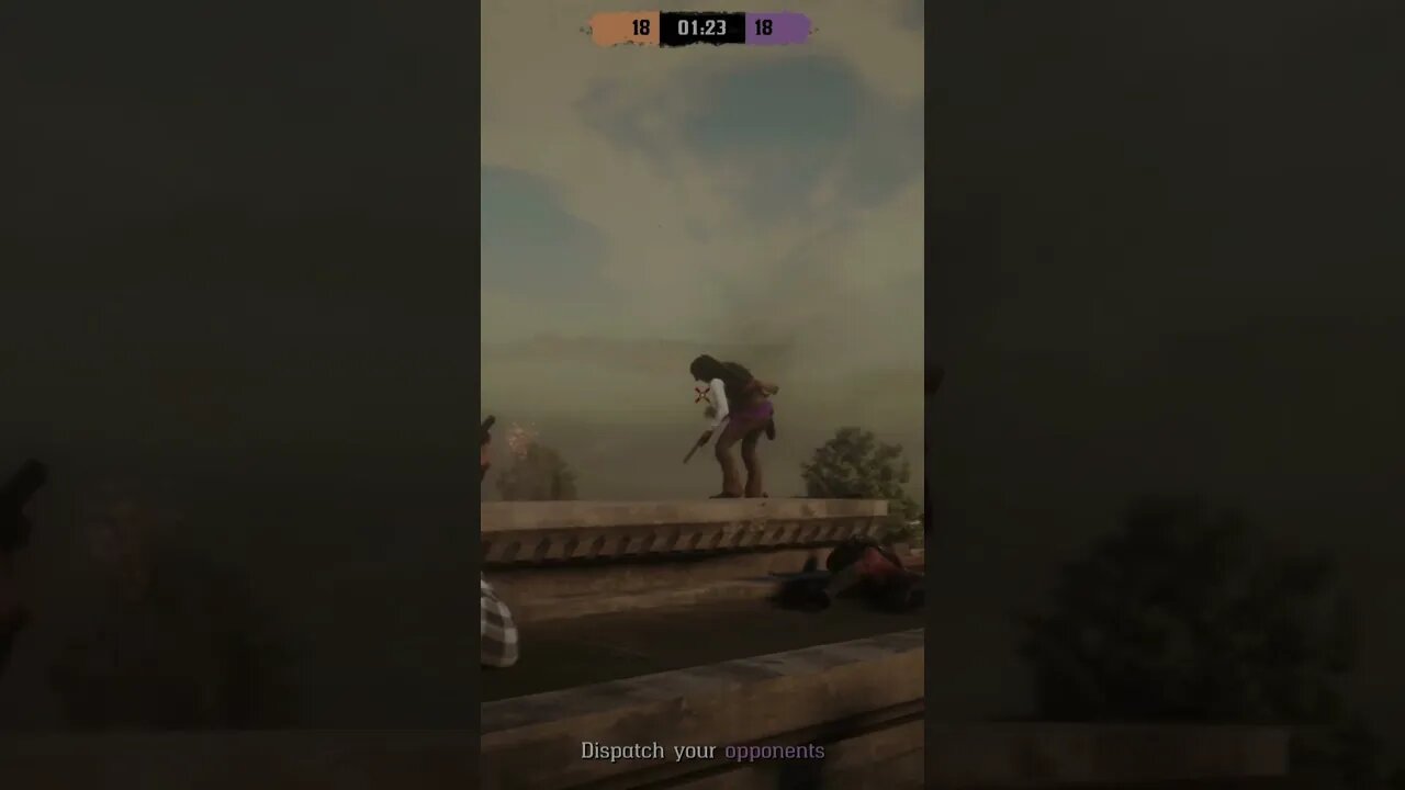Red Dead Online: Hardcore Team Shootout | Taking Out 3 Rooftop Snipers #shorts
