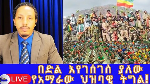 በድል እየገሰገሰ ያለው የአማራው ህዝባዊ ትግል!