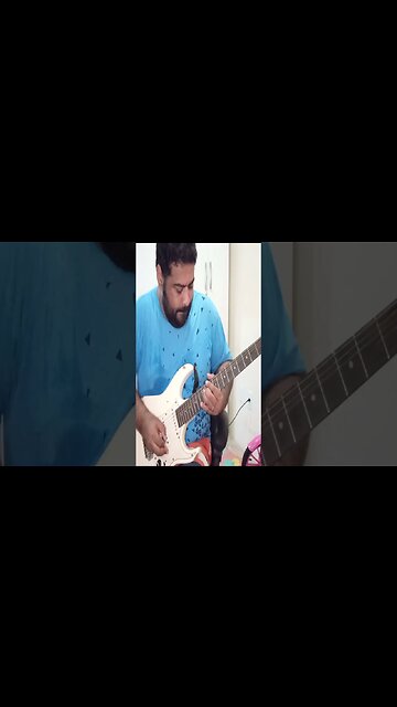 Pequeno solo para Jam do Diego #jam#solo #cover #fy #guitarra