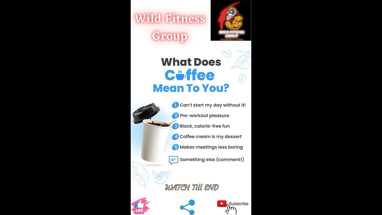 🔥What does coffee mean to you🔥#fitness🔥#wildfitnessgroup🔥#shorts🔥