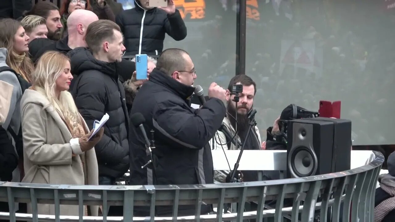 Cristian Terheș speech in Stockholm on World Wide Rally for Freedom