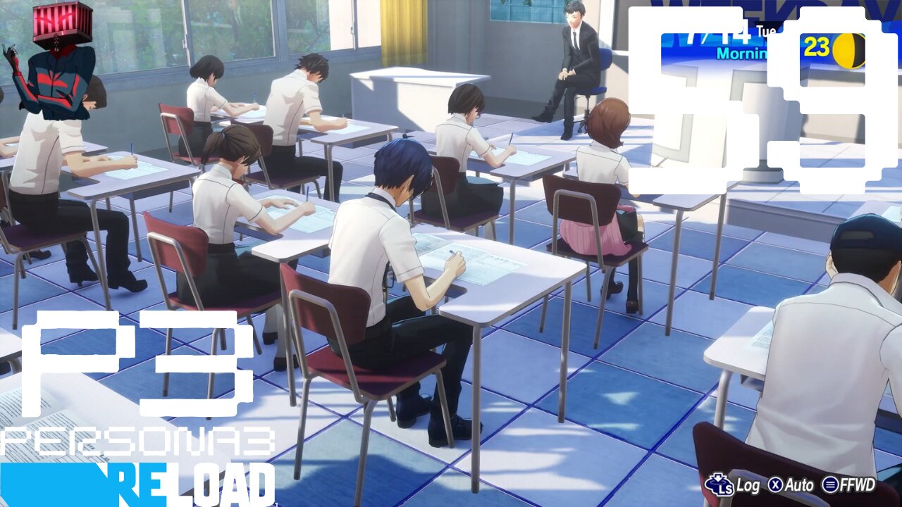 Persona 3 Reload Walkthrough P59 Exam Day