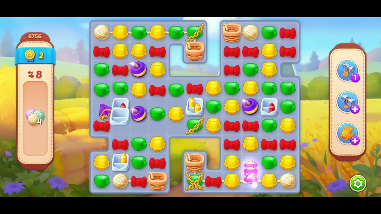 Playrix Homescapes Gameplay Walkthrough Level 6756