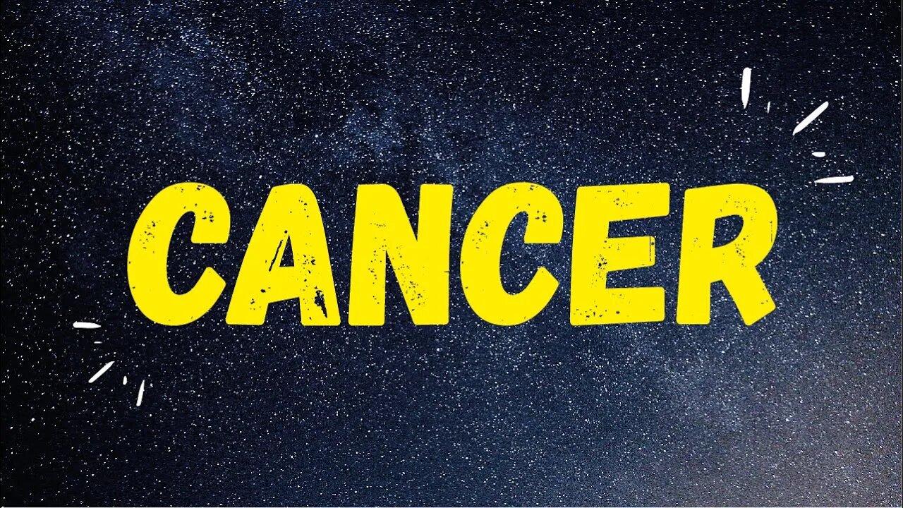 CANCER ♋️THE UNIVERSE REMOVED THIS PERSON FROM YOUR LIFE ! GET READY FOR A NEW LIFE!🖤