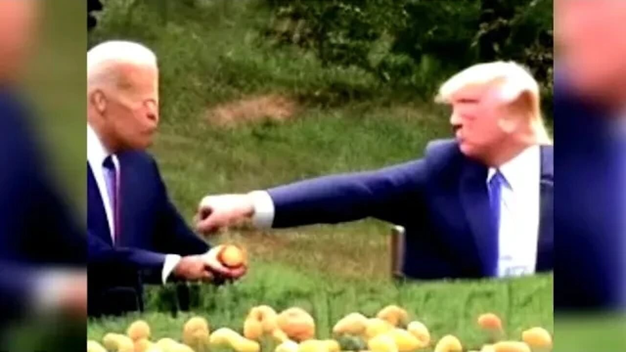 Trump and Biden eating Peaches - AI. #biden #trump @historyoftheworld852