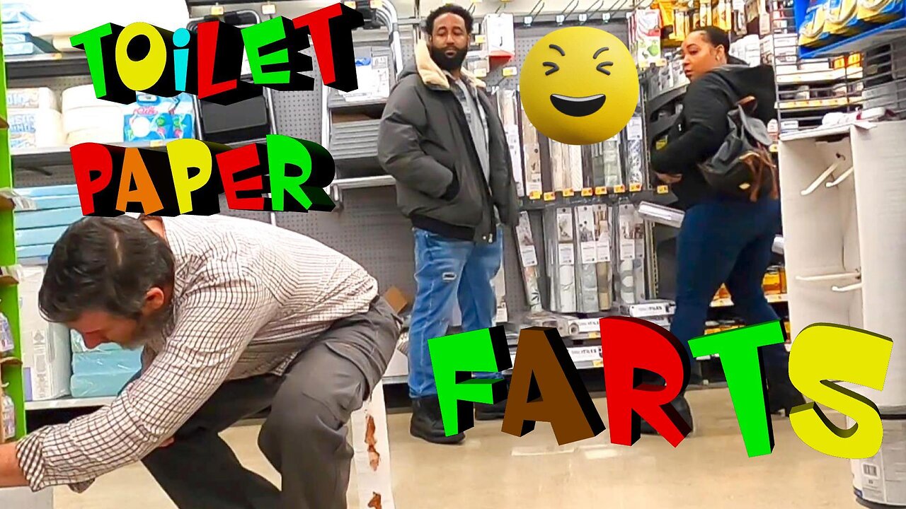 Poop Toilet Paper Tail Farts!!! 💩🧻 Funny Fart Prank! 🤣