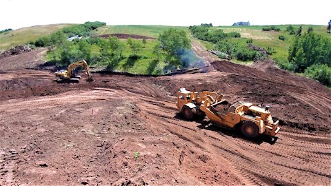 Building a Perfect Montana Trout Pond in Time Lapse