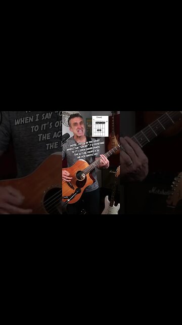 How to play don’t dream it’s over by crowded house #shorts