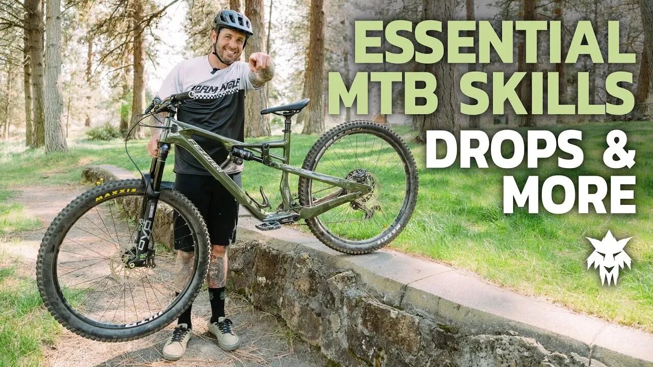 LEARN THIS SKILL! How to Drop and More #mtbskills #mtb #howto