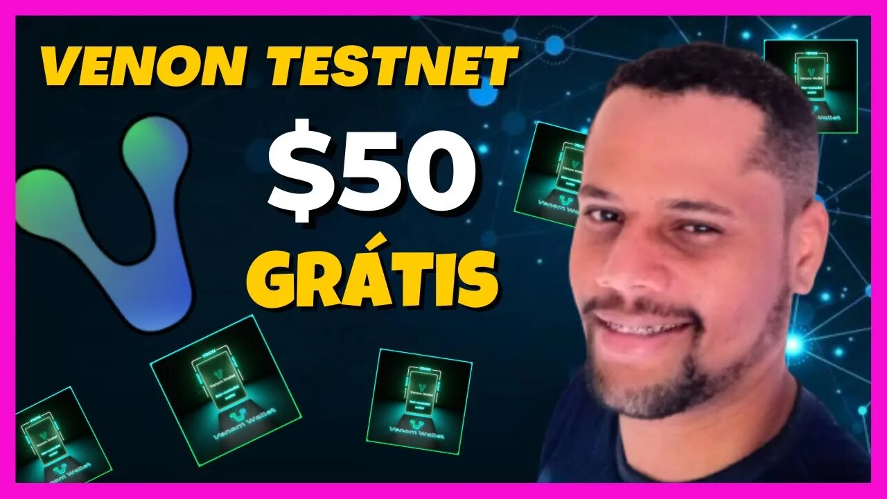 GANHE $50 GRÁTIS - Testnet Liberado Venon Network [ 50 VENON TOKEN GRÁTIS ]