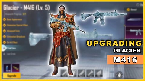 UPGRADING GLACIER M416 😍 | Finally M416 Glacier Upgrade | GAMES PLANET