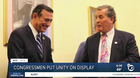 San Diego congressmen put unity on display