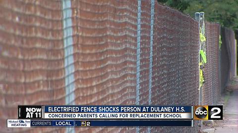 Electrified fence repaired at Dulaney High School