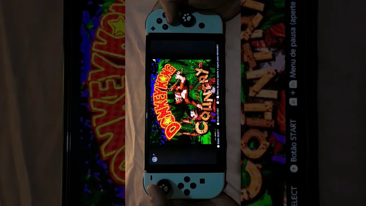 Ta Lindão Donkey Kong no Nintendo Switch OLED