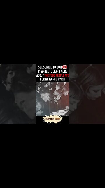 The “Food Situation” In Nazi Germany during WW2 #shorts