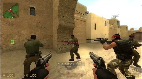 Counter Strike Source Dust 2 Bots #58 Using Found Weapon