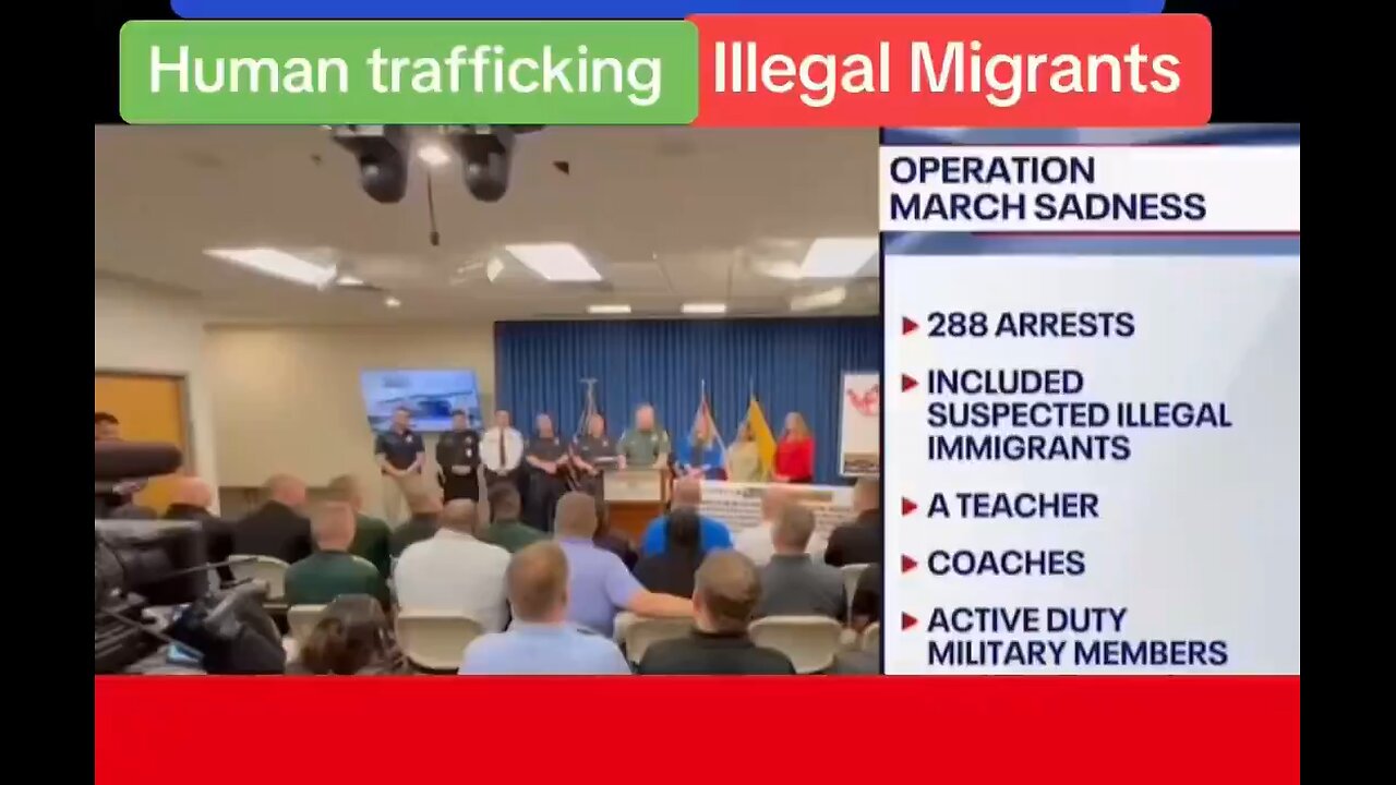 Massive Human trafficking sting