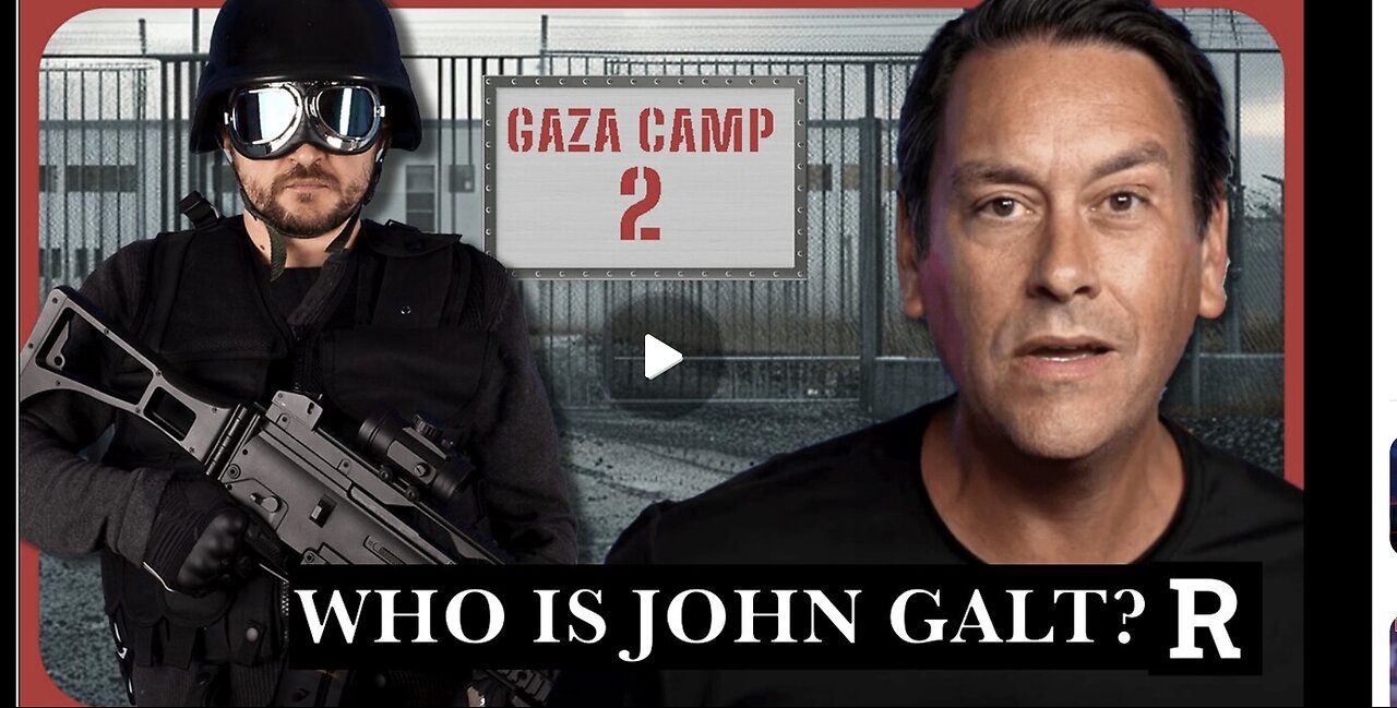 REDACTED W/ BOMBSHELL! CIA running concentration camps in Gaza, new plans reveal. JGANON, SGANON