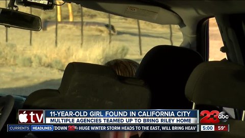 11-year-old girl found after running away from home for third time