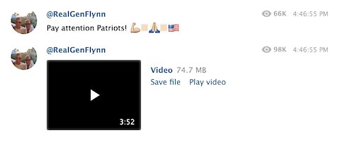 May 25 2021 - Message From General Flynn "Pay Attention Patriots!"