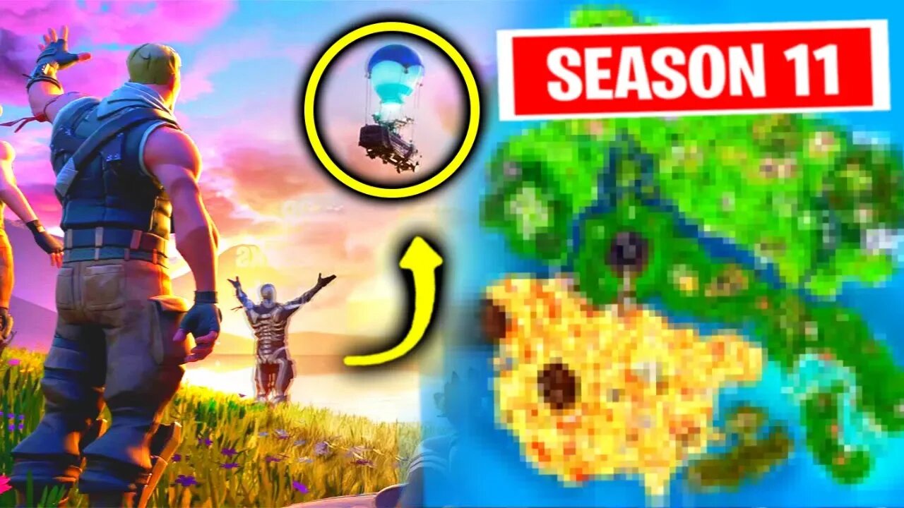 Say Goodbye To The Fortnite Map.. (Season 11)