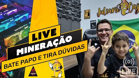 📽️ LIVE! BATE PAPO E TIRA DÚVIDAS - RENTABILIDADE ATUAL DA MINERAÇÃO