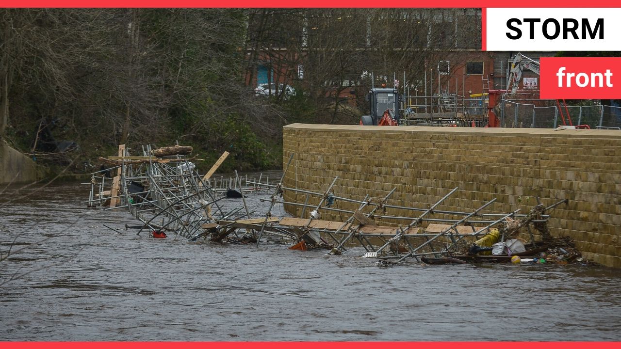 Britain set for a second day of battering from Storm Ciara