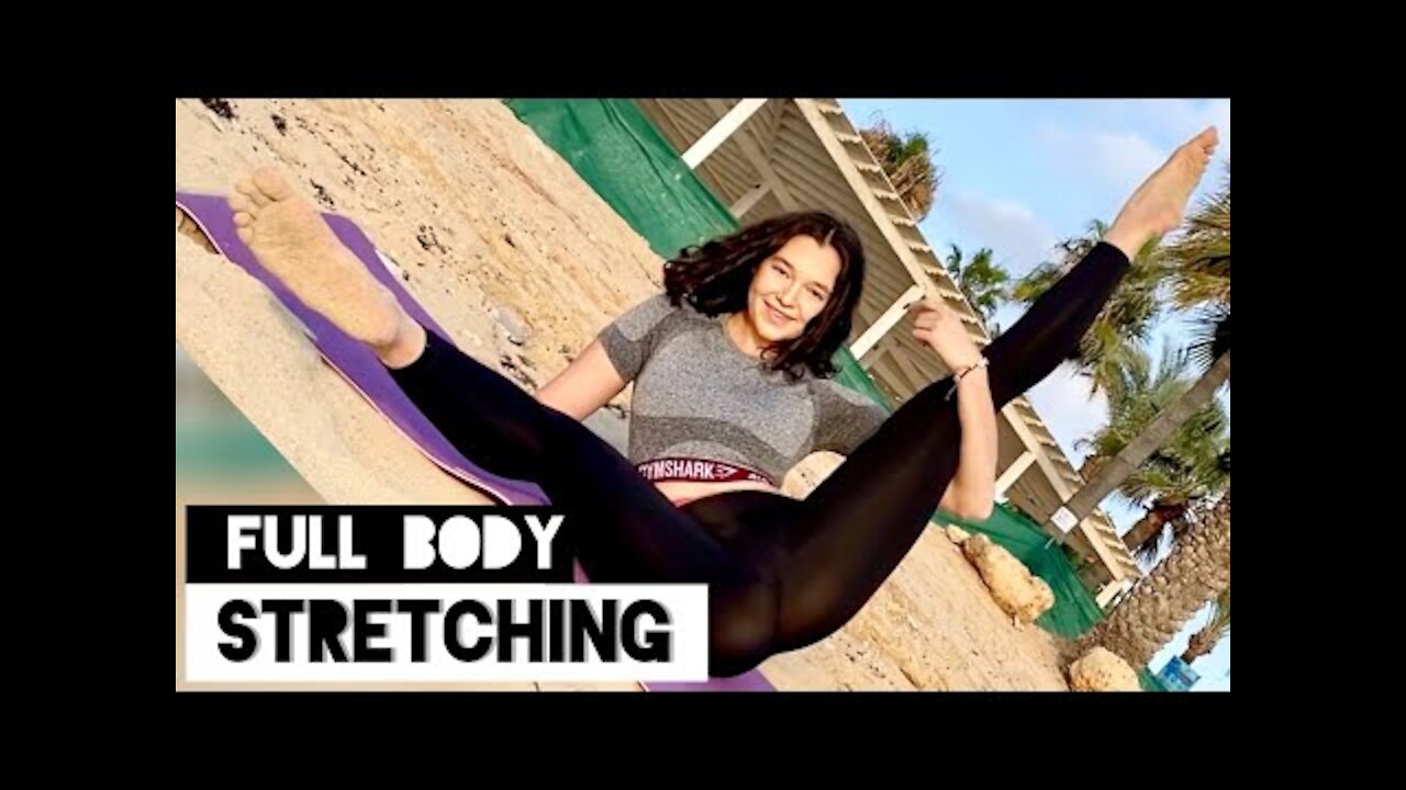 Full Body | Flexibility & Relaxing Stretching | Beach