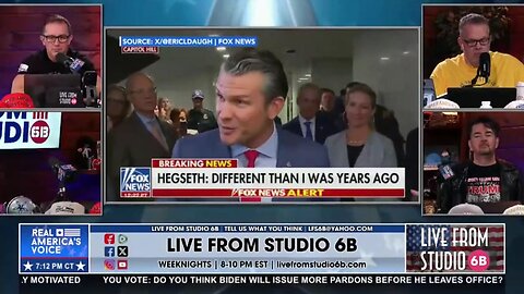 🥊🥊🥊 PETE HEGSETH COMES OUT SWINGING!