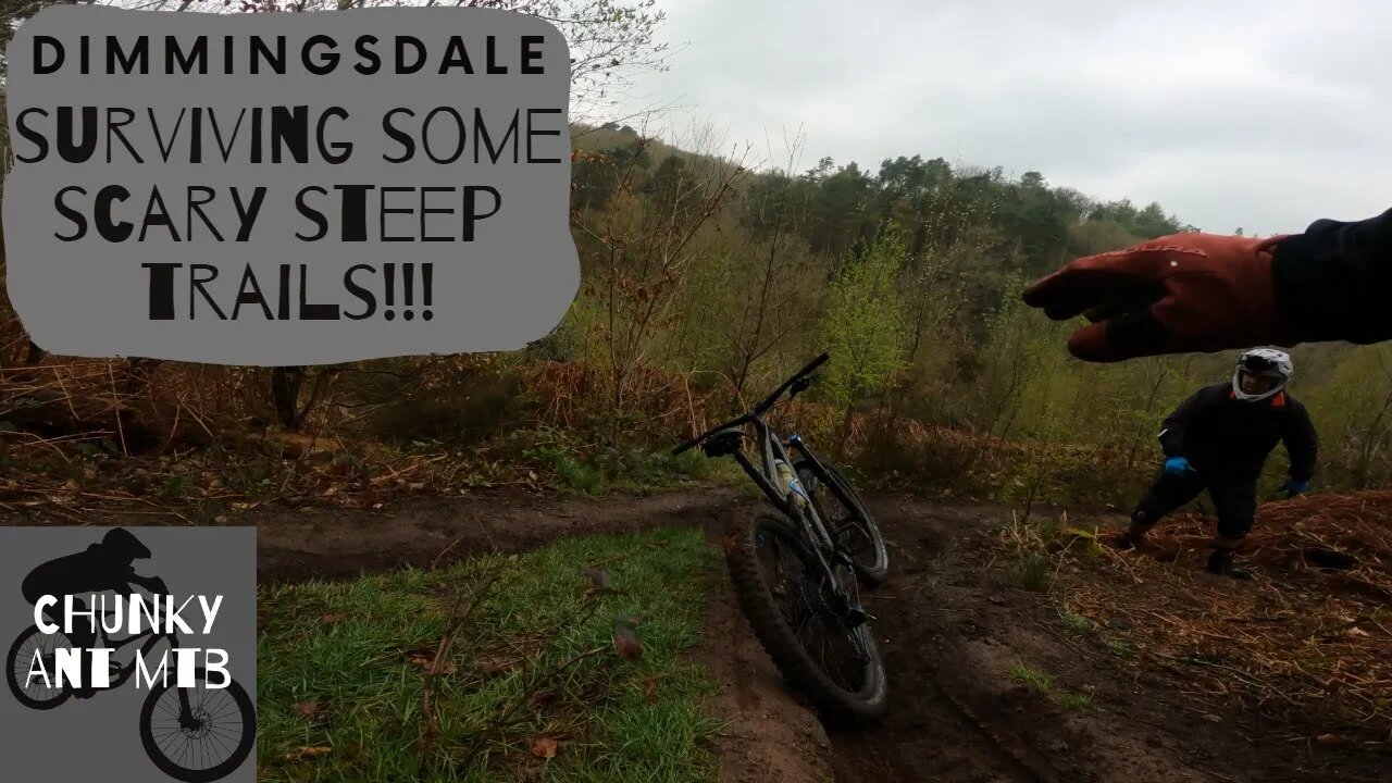 Staffordshire MTB | Navigating the Abyss | Surviving some scary steep trails!