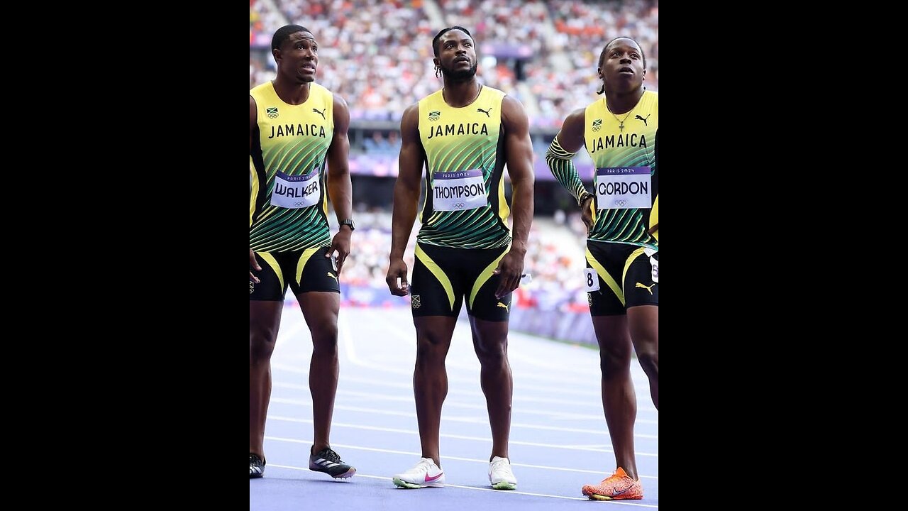 Jamaican Men's 4x100m relay team did not qualify for the final! #olympictrackandfield2024