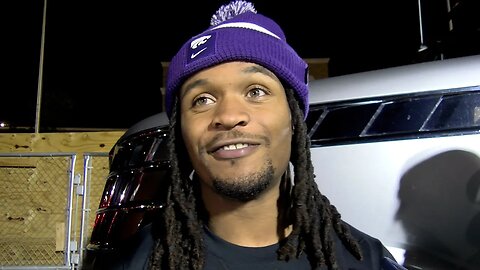 Kansas State Football | Treshaun Ward Postgame Interview | K-State 38, Texas Tech 21