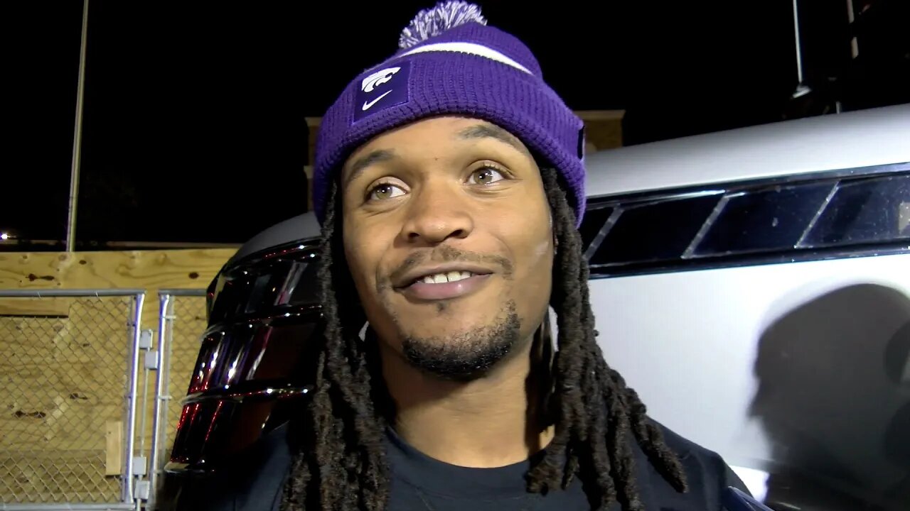 Kansas State Football | Treshaun Ward Postgame Interview | K-State 38, Texas Tech 21